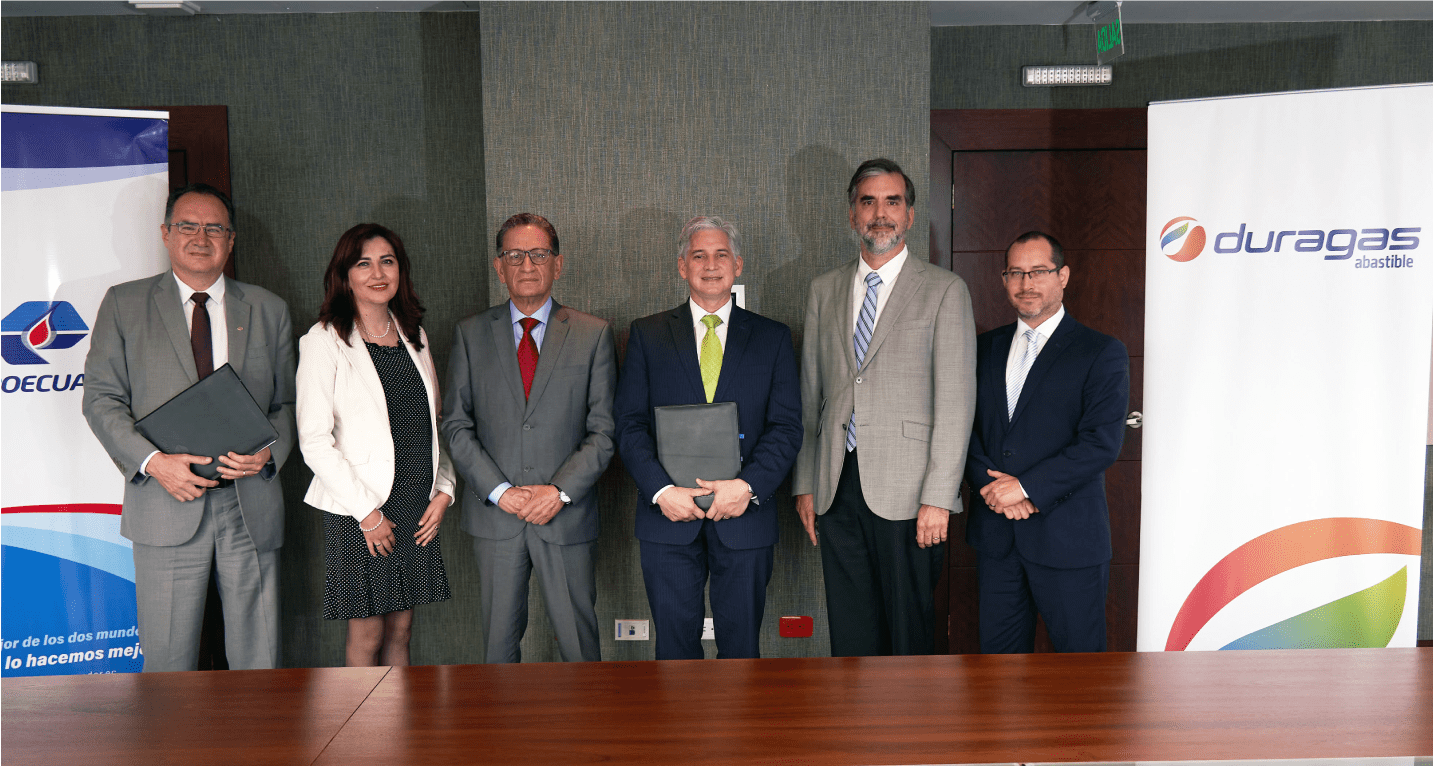 Duragas Abastible y EP Petroecuador firman convenio de cooperación