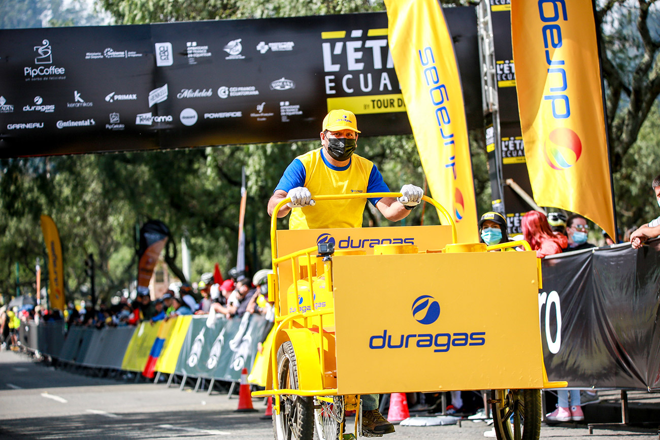 Cuenca se pintó de amarillo con la energía de Duragas, Duragas Abastible Ecuador