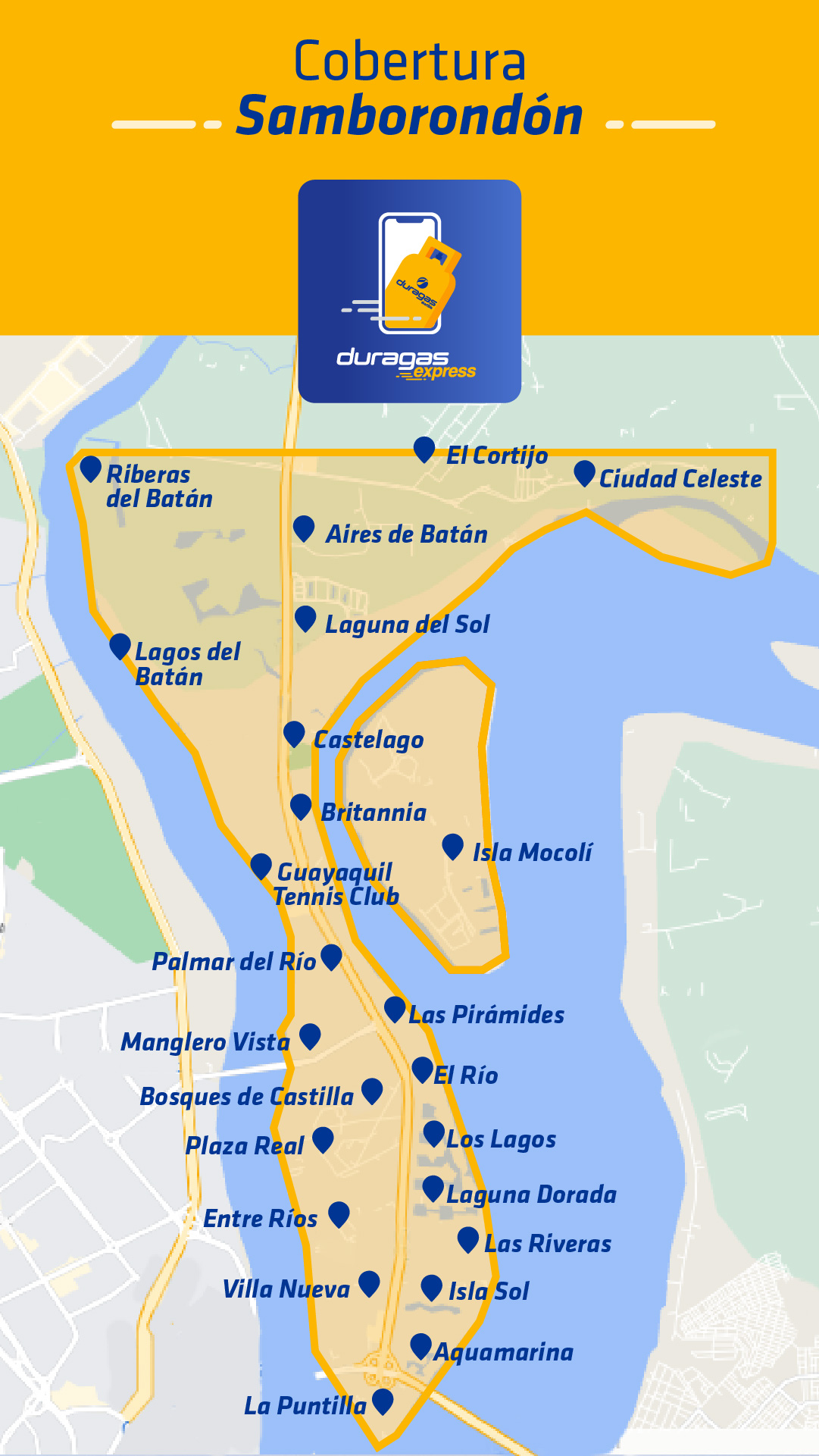 Duragas Express, la nueva forma de pedir el gas, Duragas Abastible Ecuador