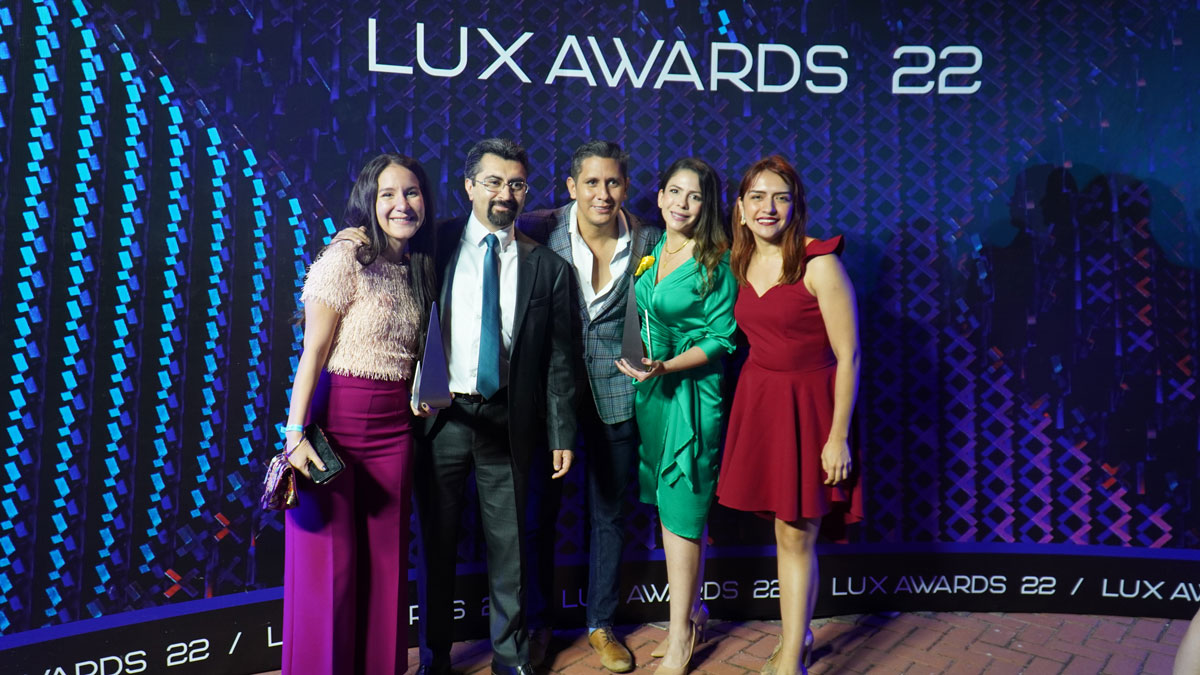 Ganamos Oro y Plata en Lux Awards 2022