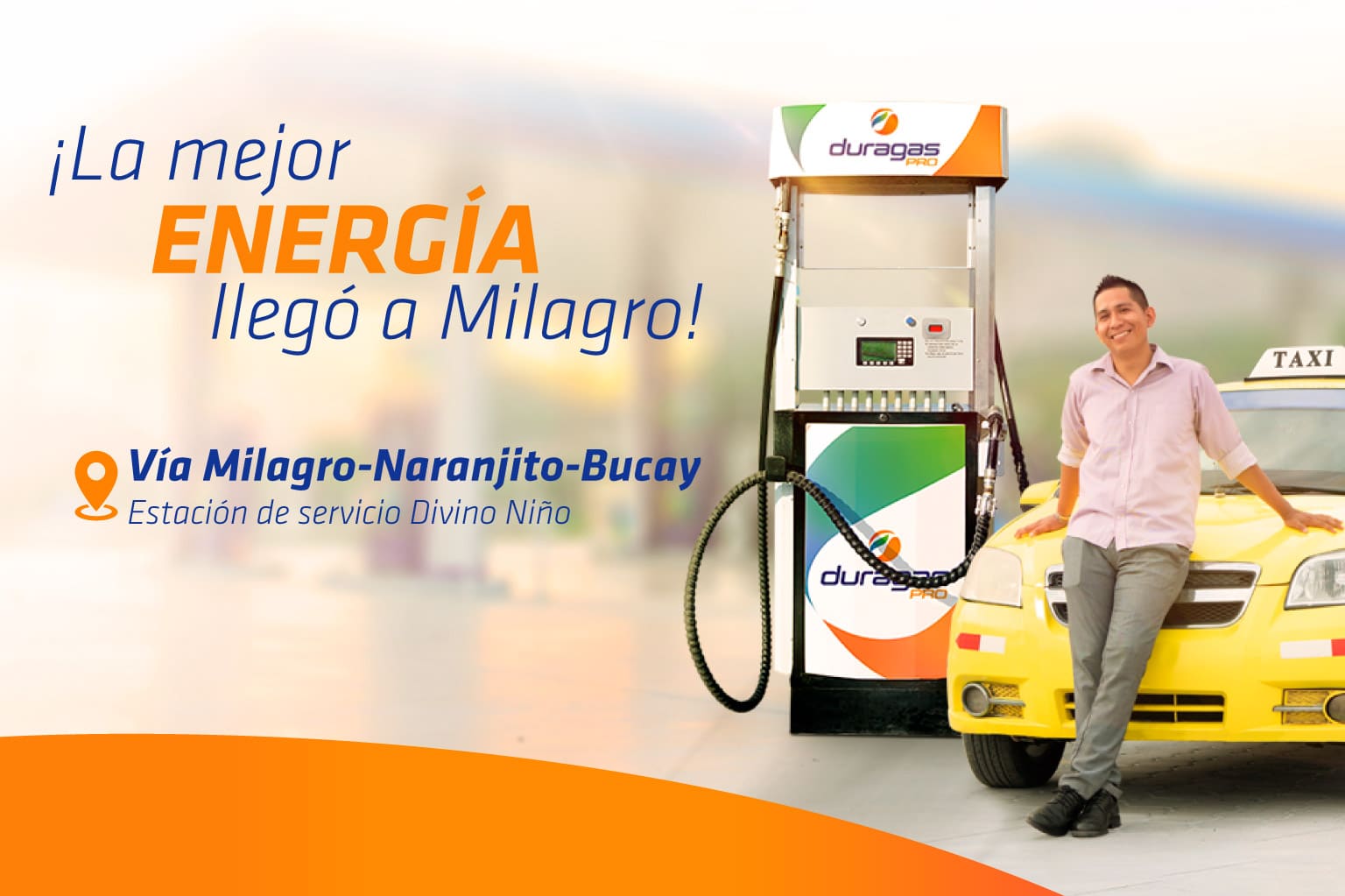 ¡Duragas Pro llega a Milagro con la mejor energía!