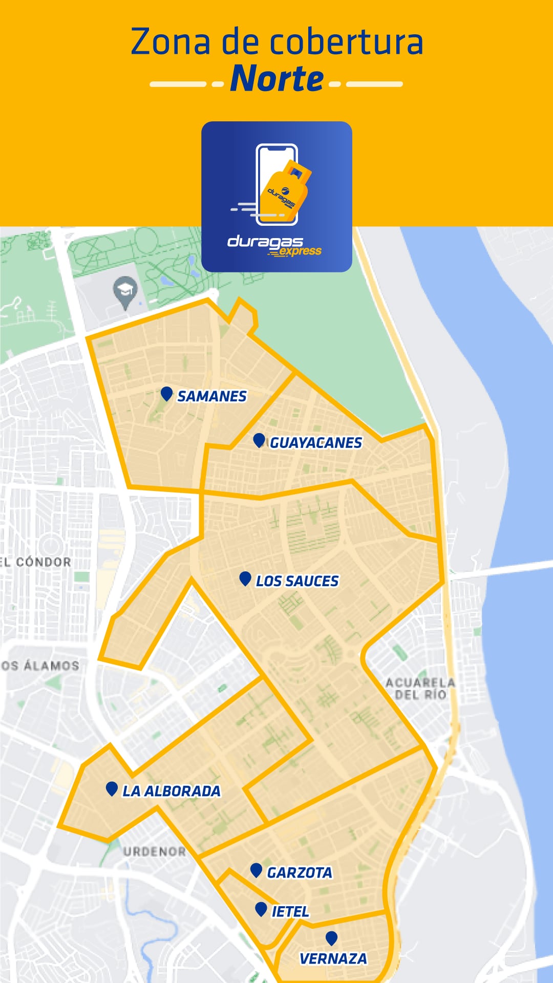 cobertura norte